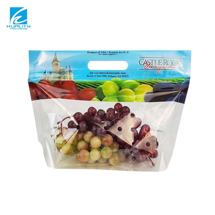 Customized Cold chain ready vegetable packaging bags