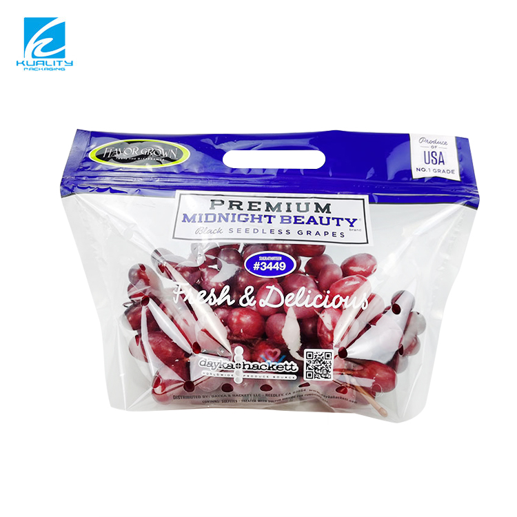 Customized Cold chain ready vegetable packaging bags