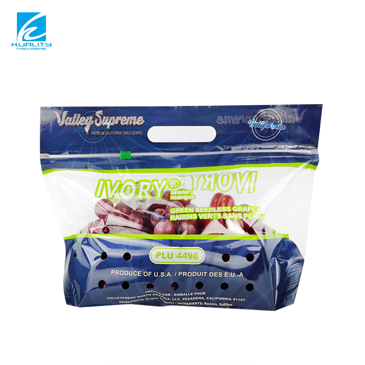 Customized Cold chain ready vegetable packaging bags