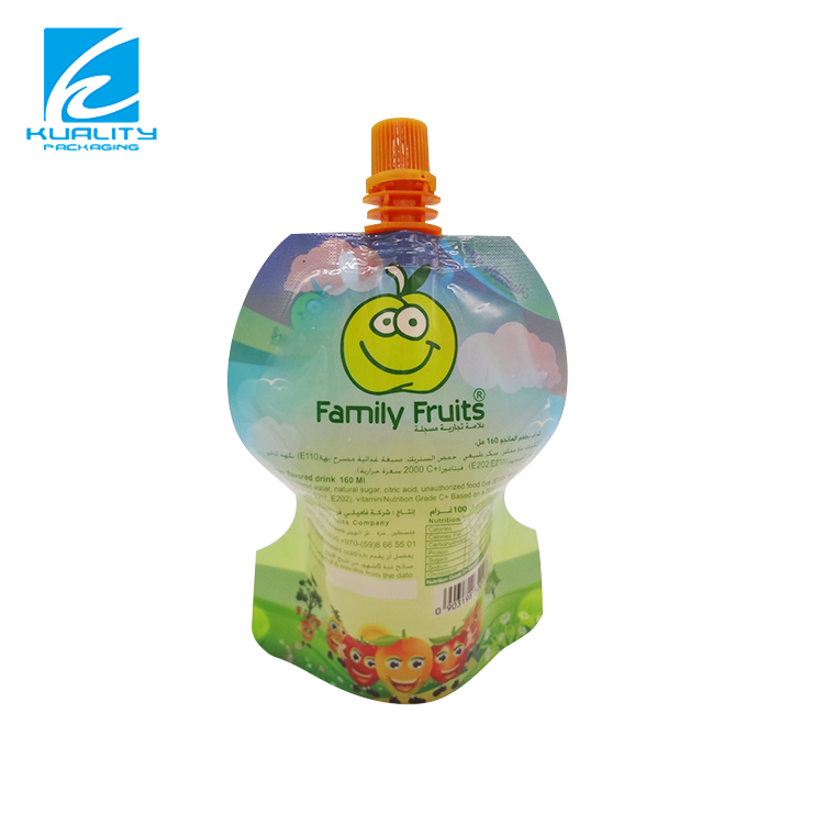 Customized Juice Packaging Spout Pouch