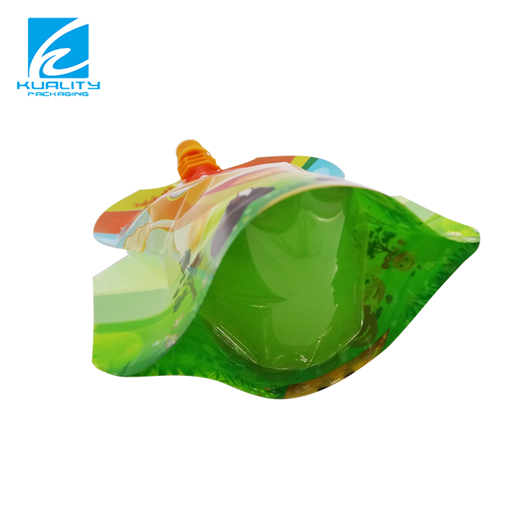 Customized Juice Packaging Spout Pouch
