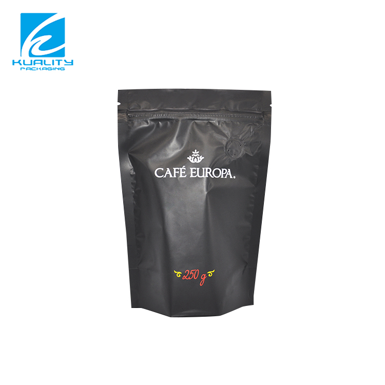 OEM Custom Printed Coffee Pouch | Stand Up Aluminum Zipper Bag Design