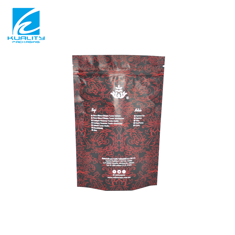OEM Custom Printed Coffee Pouch | Stand Up Aluminum Zipper Bag Design