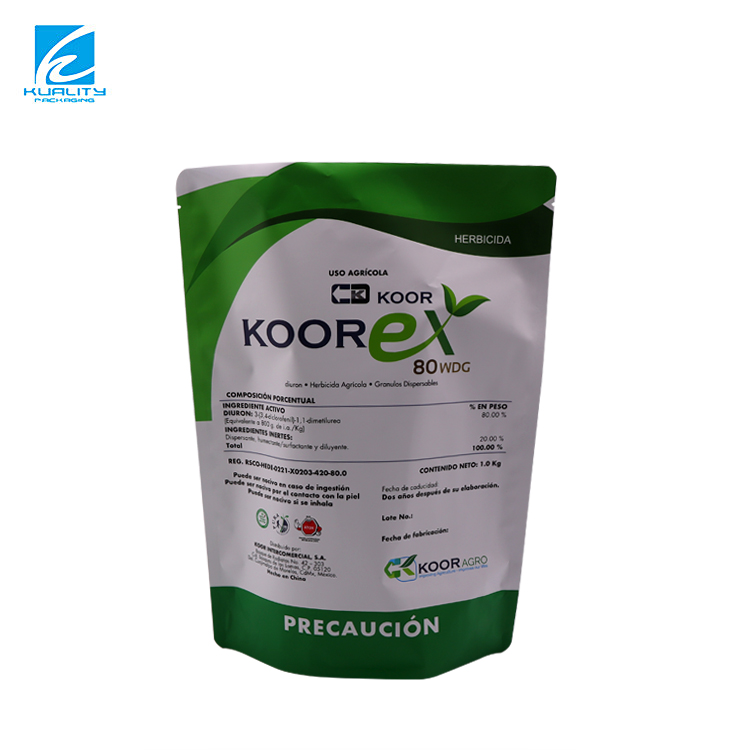 Custom aluminum foil stand-up pouch for protein powder