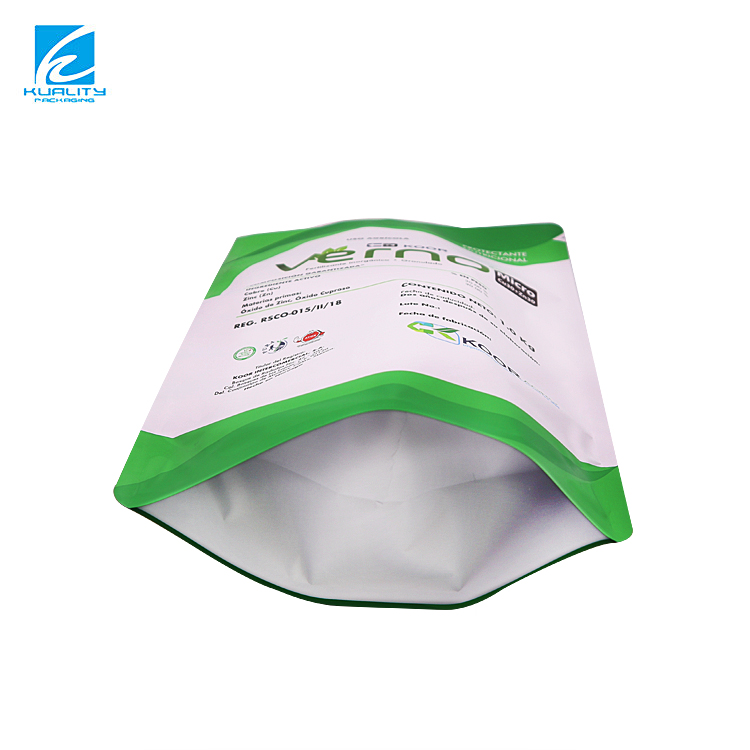 Custom aluminum foil stand-up pouch for protein powder