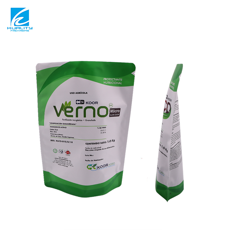 Custom aluminum foil stand-up pouch for protein powder