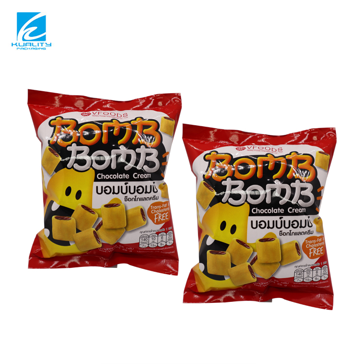 Customized Potato Chip Packaging , Heal Seal Laminated Aluminum Bag