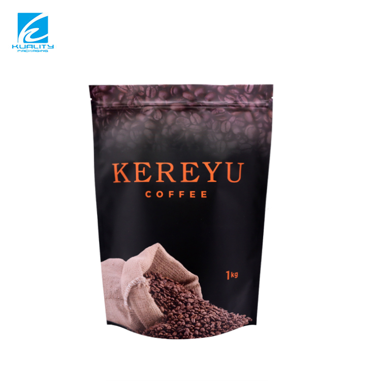 Custom High-Barrier Coffee Bag | Mylar Aluminum Stand Up Zipper Pouch OEM