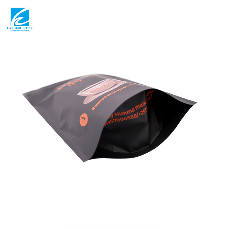 Custom High-Barrier Coffee Bag | Mylar Aluminum Stand Up Zipper Pouch OEM