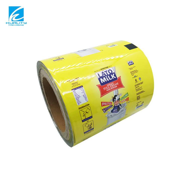 Custom Milk Powder Packaging Roll