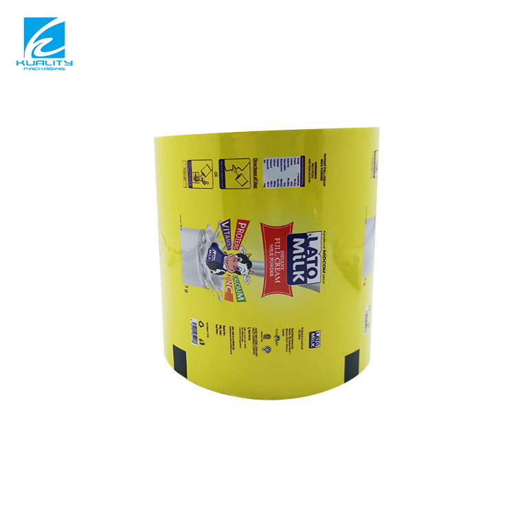 Custom Milk Powder Packaging Roll