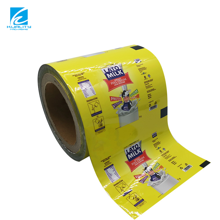 Custom Milk Powder Packaging Roll