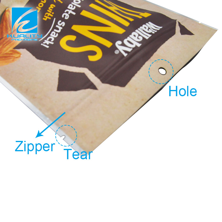 Wholesale Stand-Up Pouch Cookies Packaging