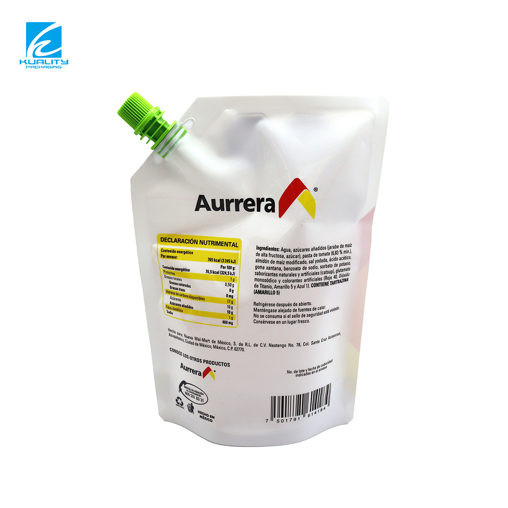 BPA free spout pouch