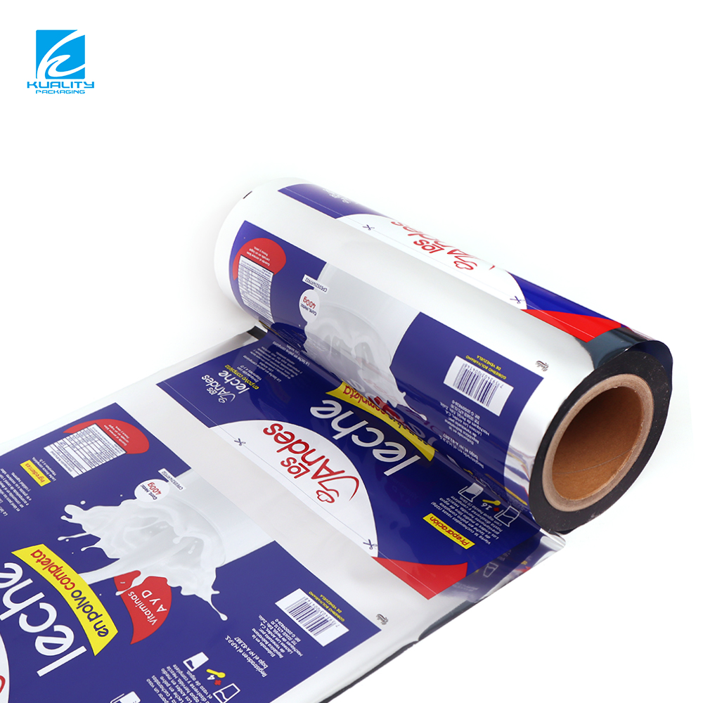 Custom Milk Powder Packaging Film Aluminum Laminated Heat Seal Automatic Packaging Roll Film