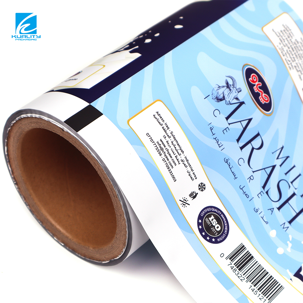 Custom Ice Cream Packaging Film