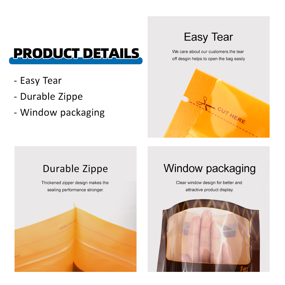 Custom Wheat Packaging Bags