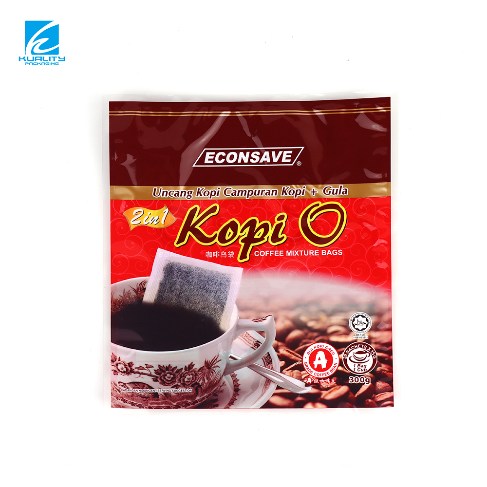 Custom Three Side Seal Coffee Bags