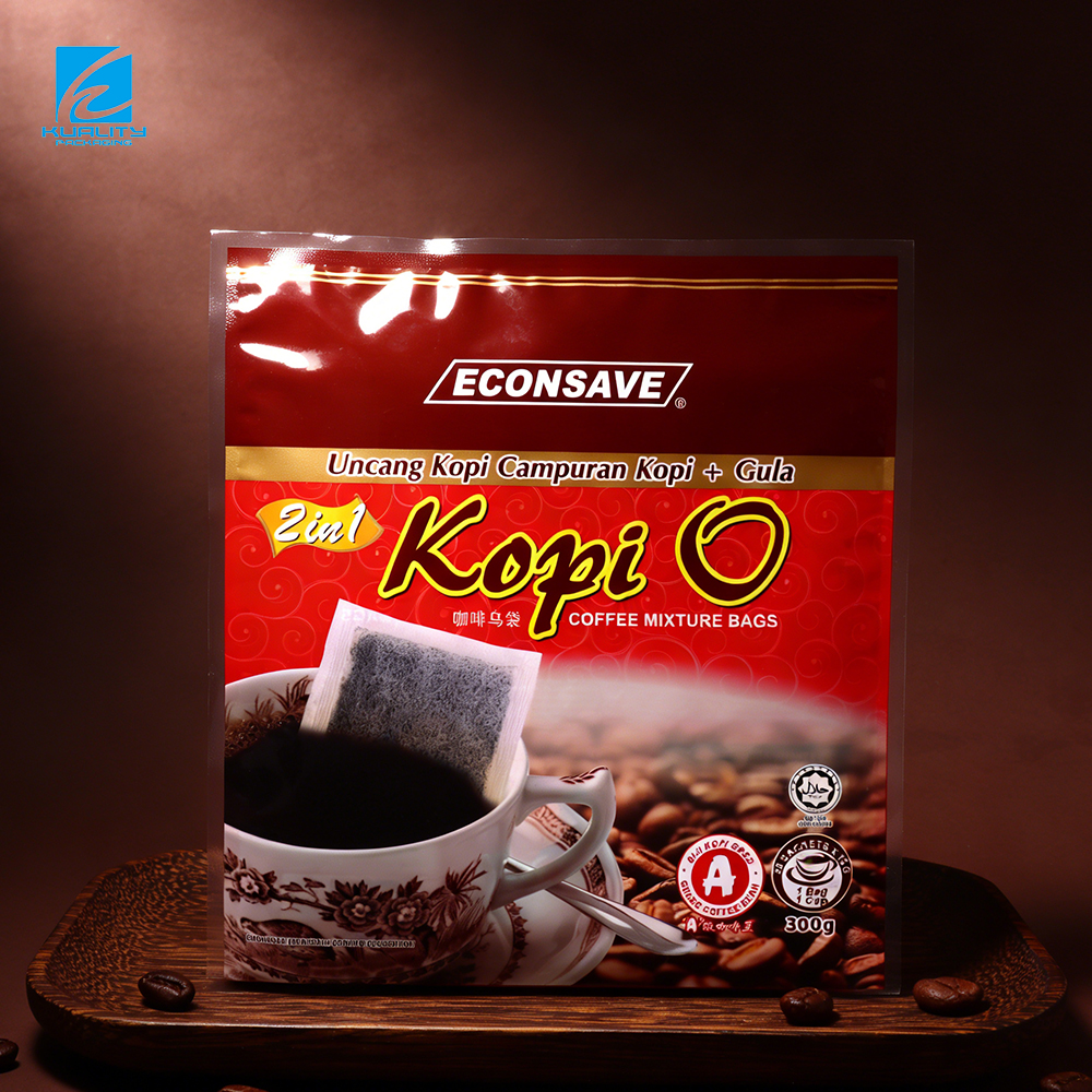 Custom Three Side Seal Coffee Bags