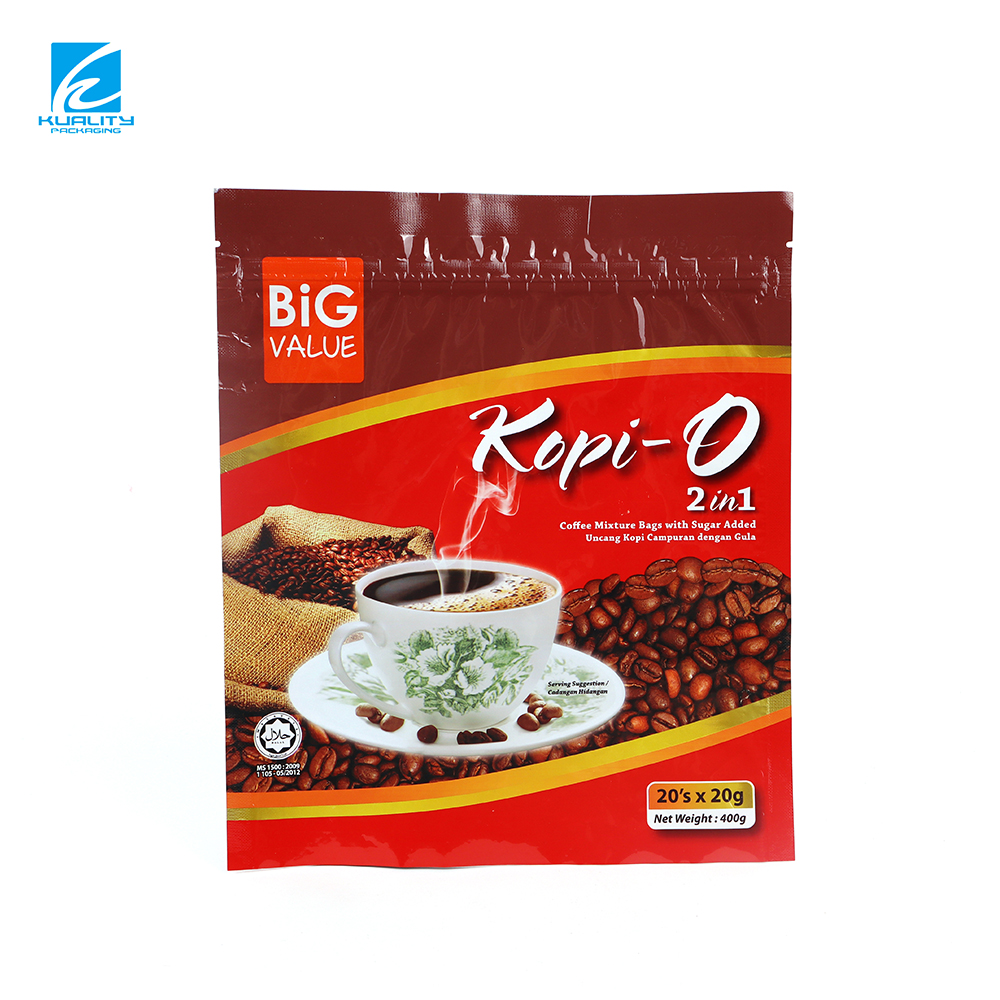 Wholesale Custom Coffee Packaging Bag | Plastic Composite Back Seal Pouch Manufacturer