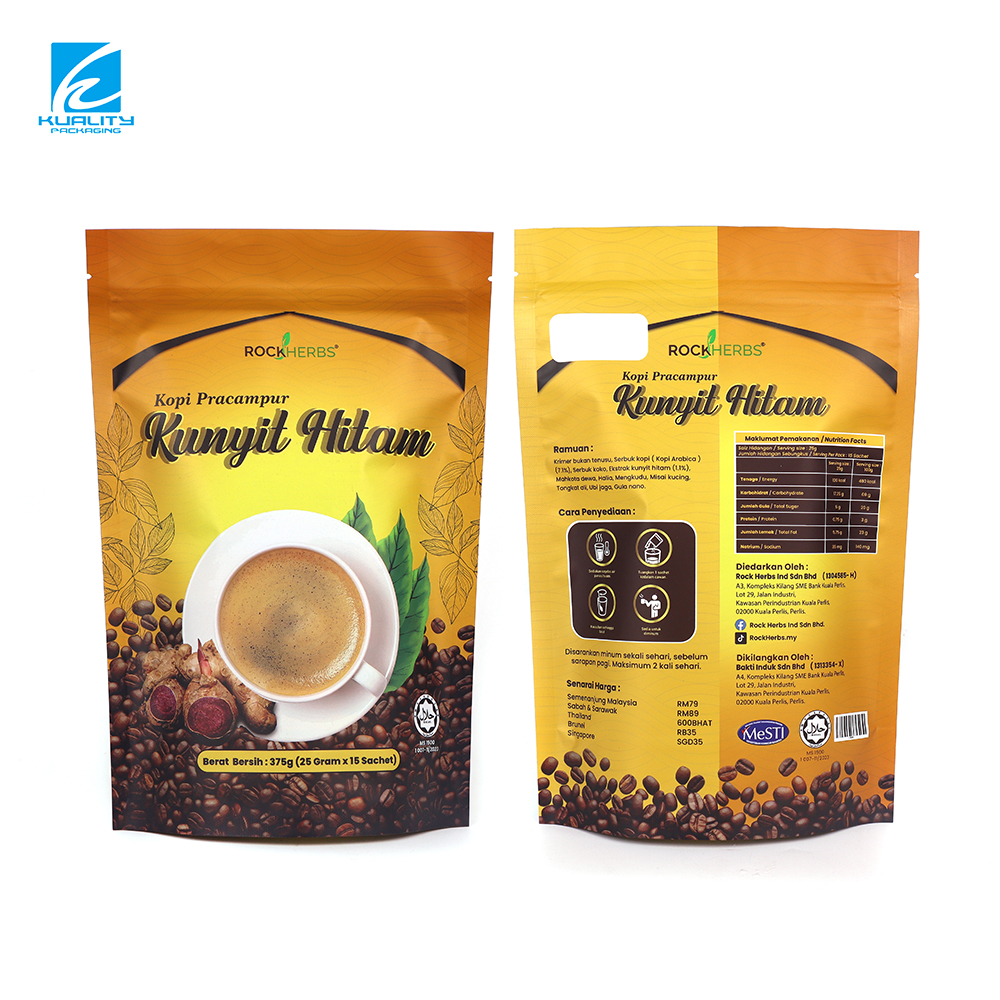 Supply Chain Solution: Bulk Coffee Doypack | Reinforced Zipper Stand Up Pouch