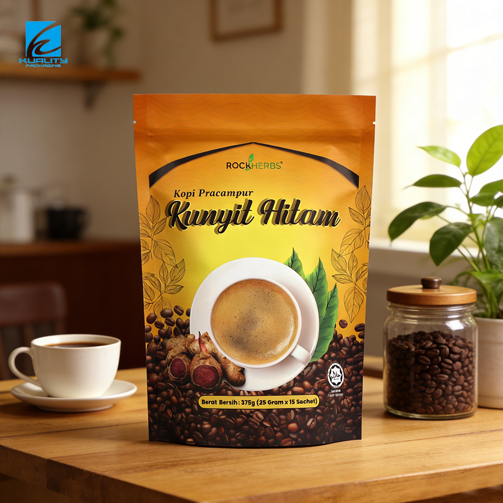 Supply Chain Solution: Bulk Coffee Doypack | Reinforced Zipper Stand Up Pouch