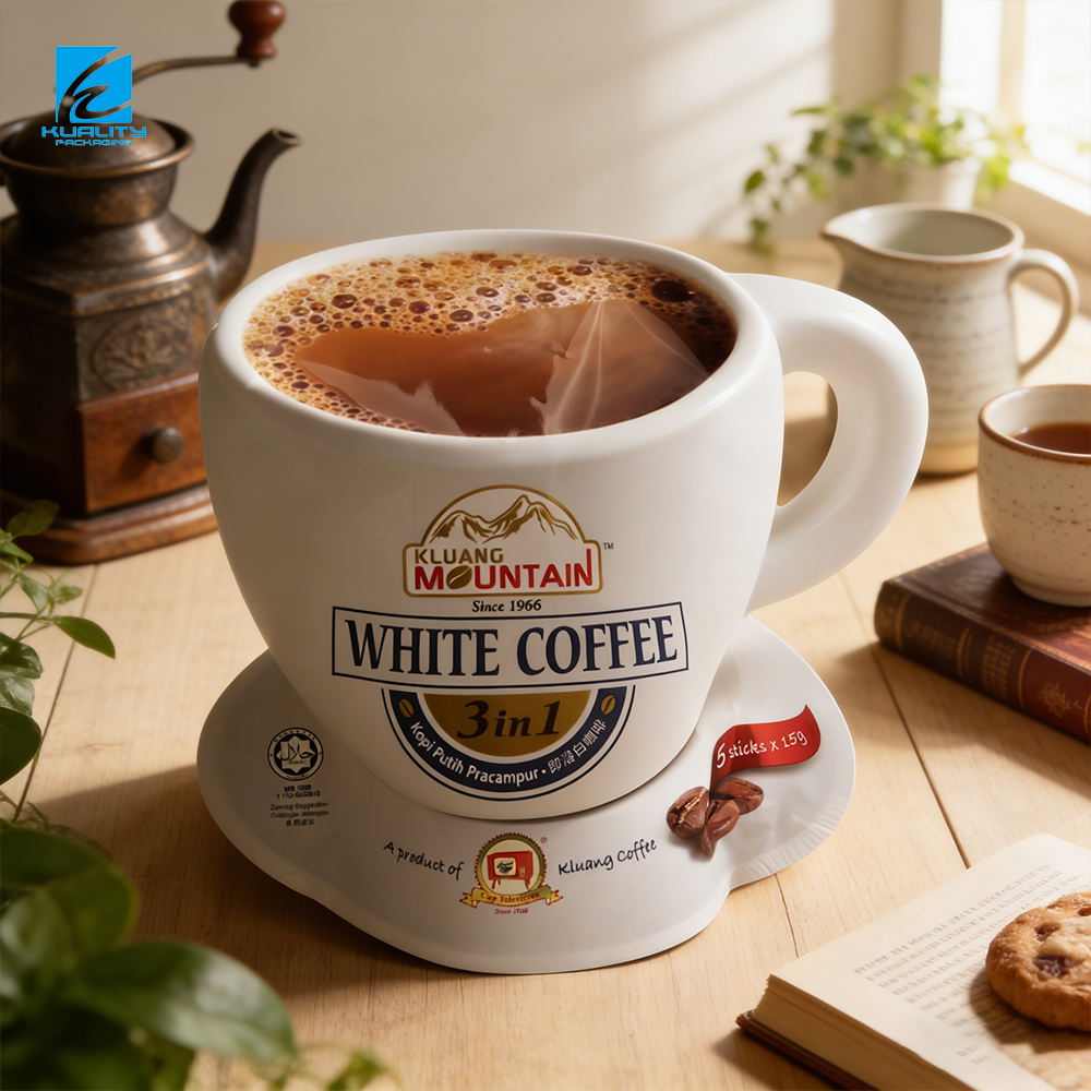 custom metallized coffee packaging