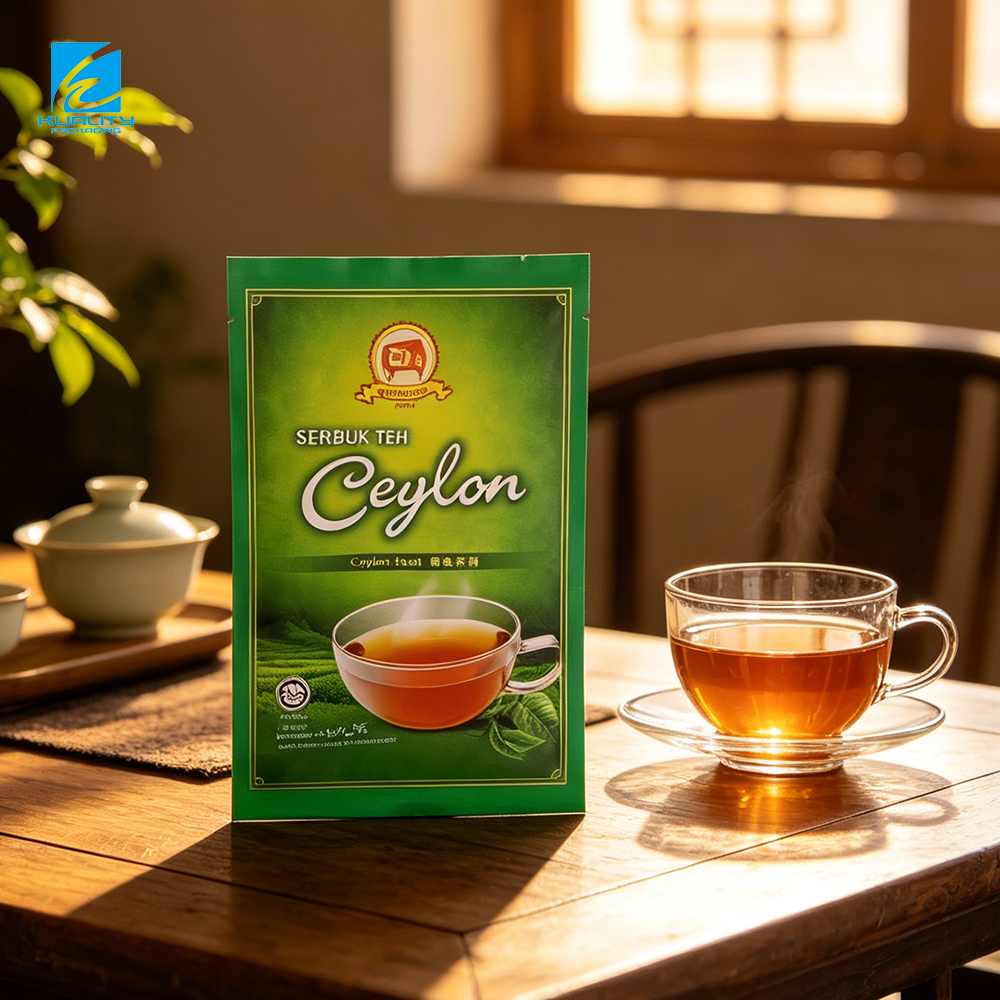 Custom Ceylon Tea Packaging Bags