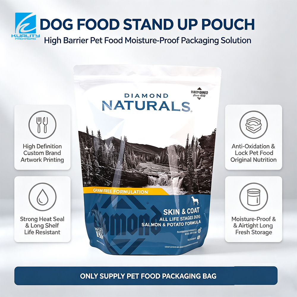 Custom Dog Food Packaging Bags