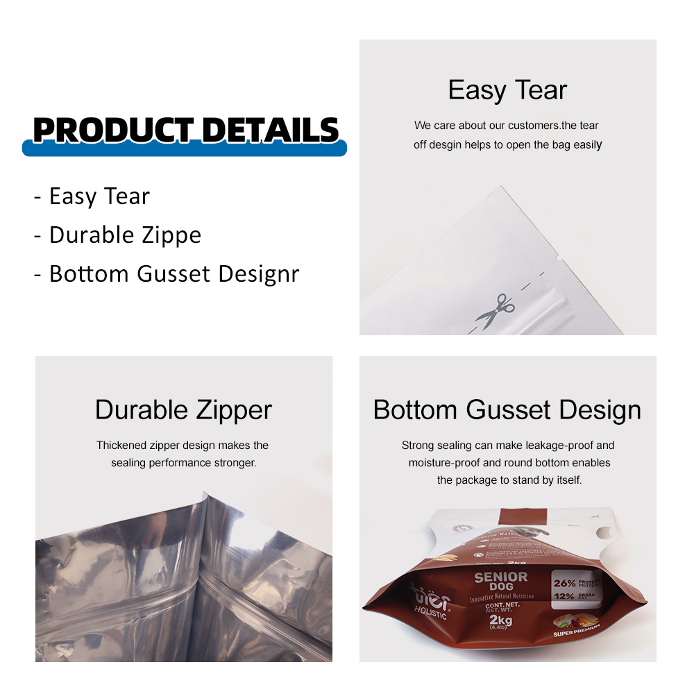 Wholesale Die Cut Dog Food Bags