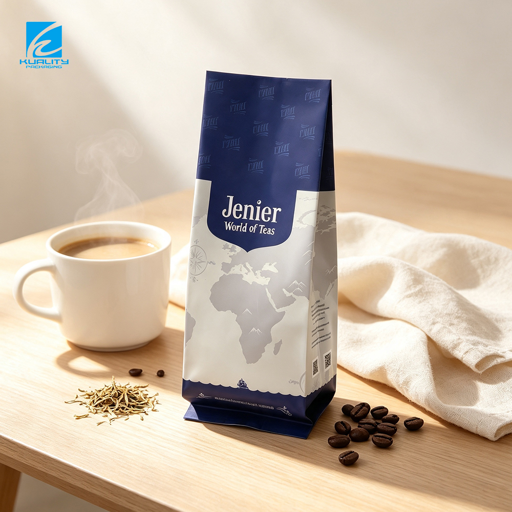 custom printed tea pouch