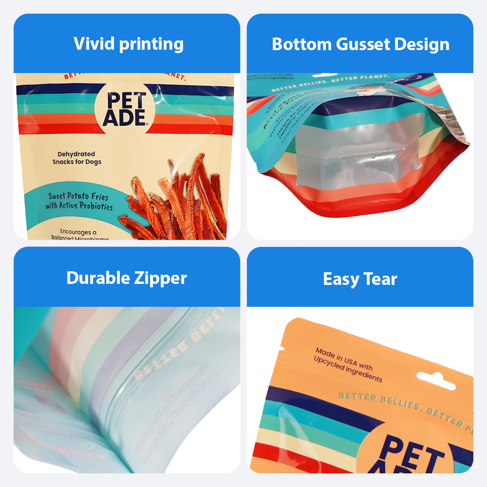 custom size pet food bag