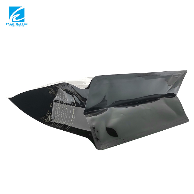 Custom printed flat bottom bags for sports nutrition powders