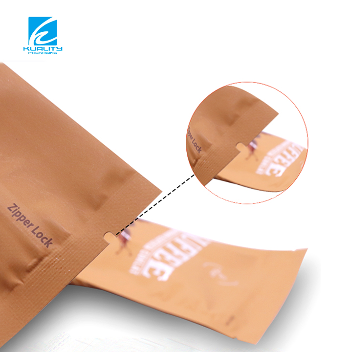 Premium Custom Spot UV Coffee Bag