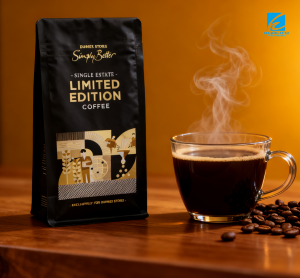 custom coffee bag