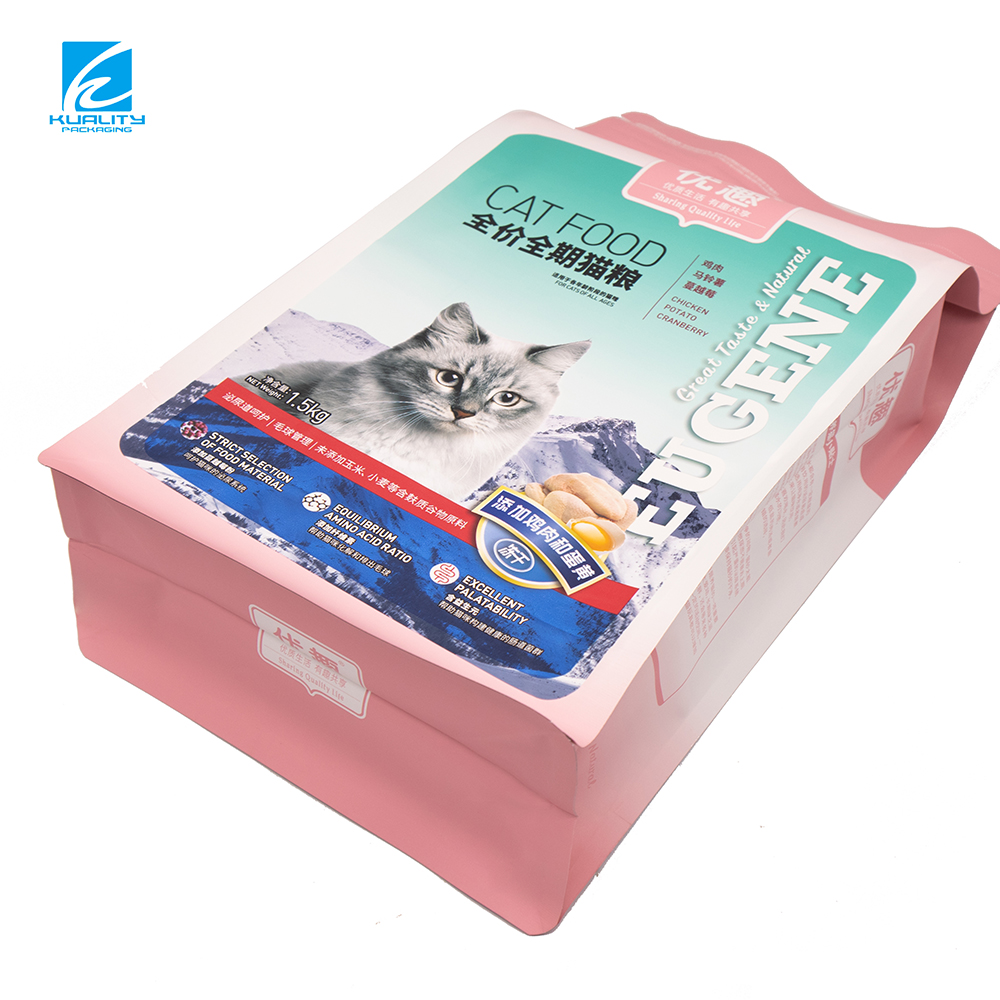 Customized Aluminum Foil Pet Food Packaging Pouch