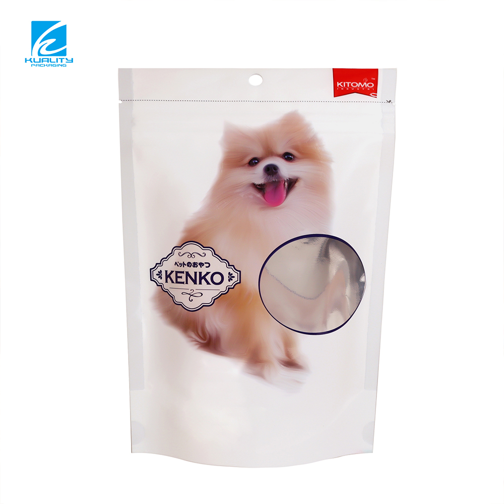 Custom printed aluminum foil pet food bag