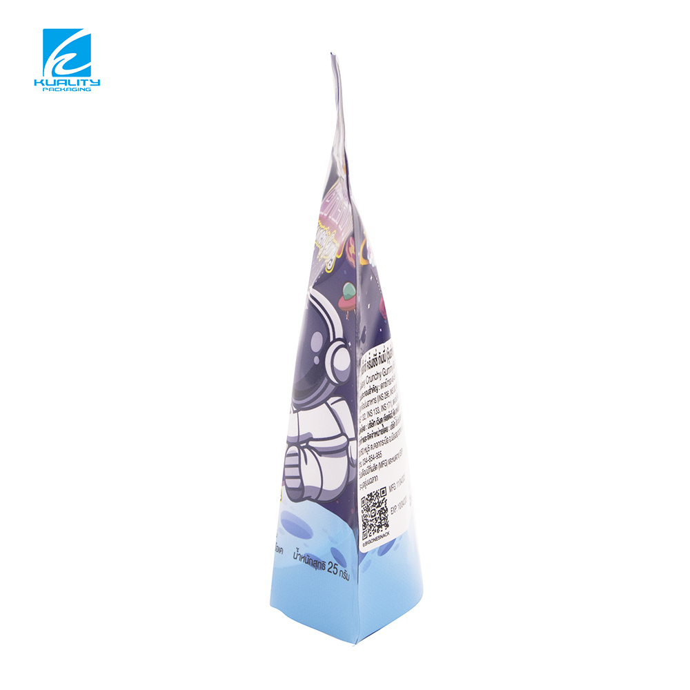 Candy Packaging Ziplock Pouch for Export – Recyclable Stand-Up Food Packaging, Factory Manufacturer