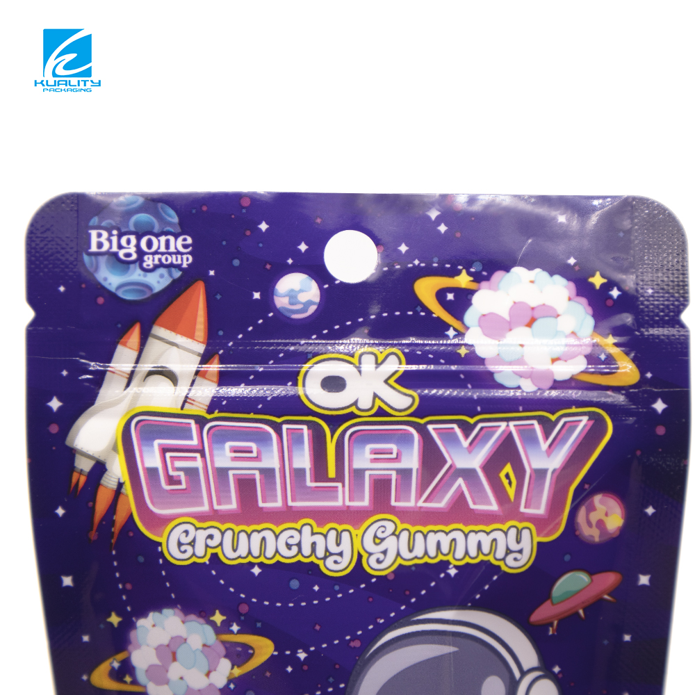 Candy Packaging Ziplock Pouch for Export – Recyclable Stand-Up Food Packaging, Factory Manufacturer