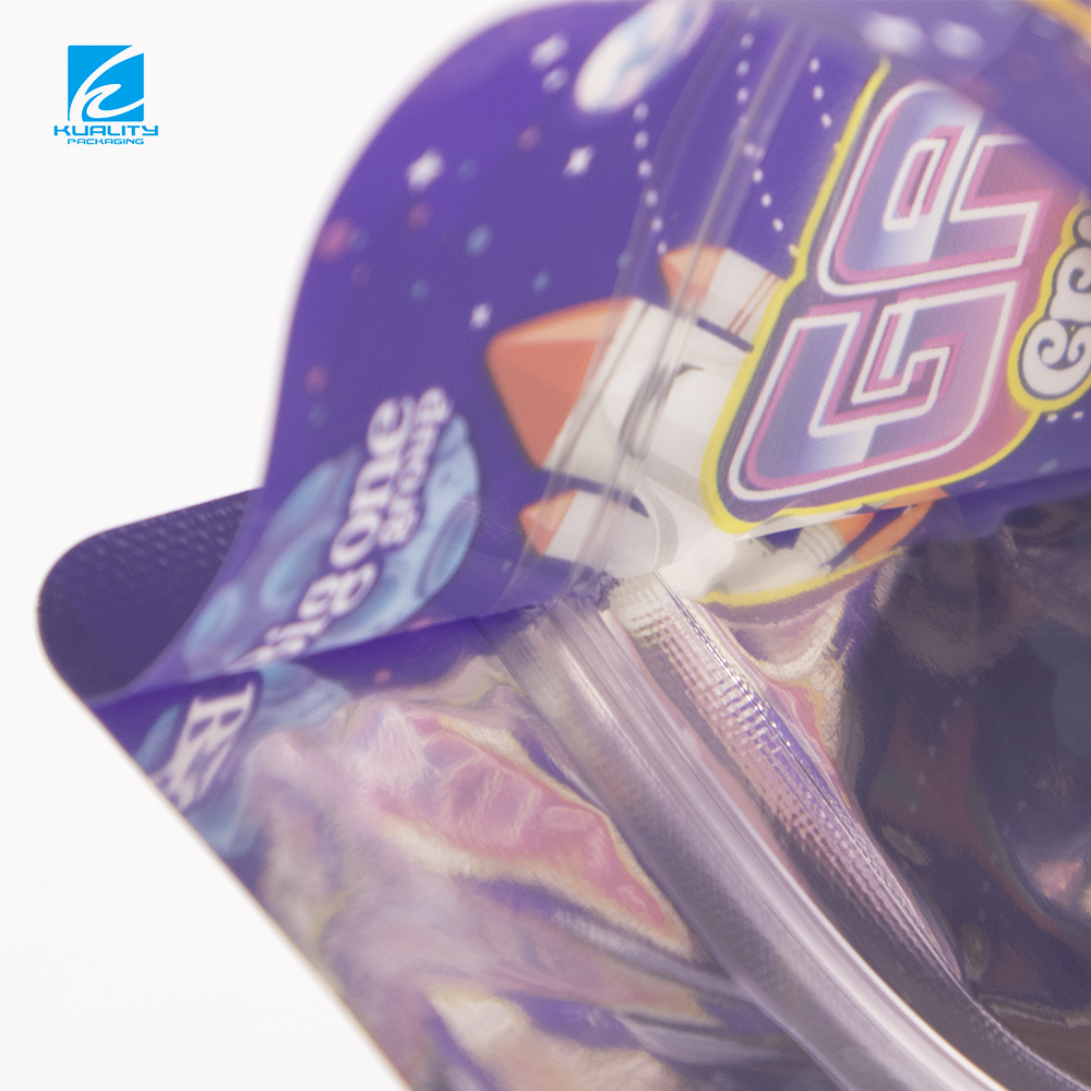 Candy Packaging Ziplock Pouch for Export – Recyclable Stand-Up Food Packaging, Factory Manufacturer