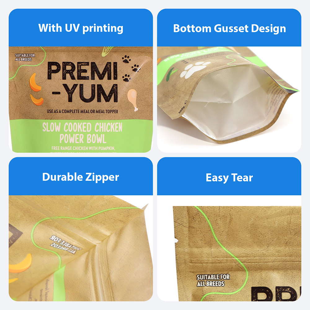 freeze-dried dog food packaging