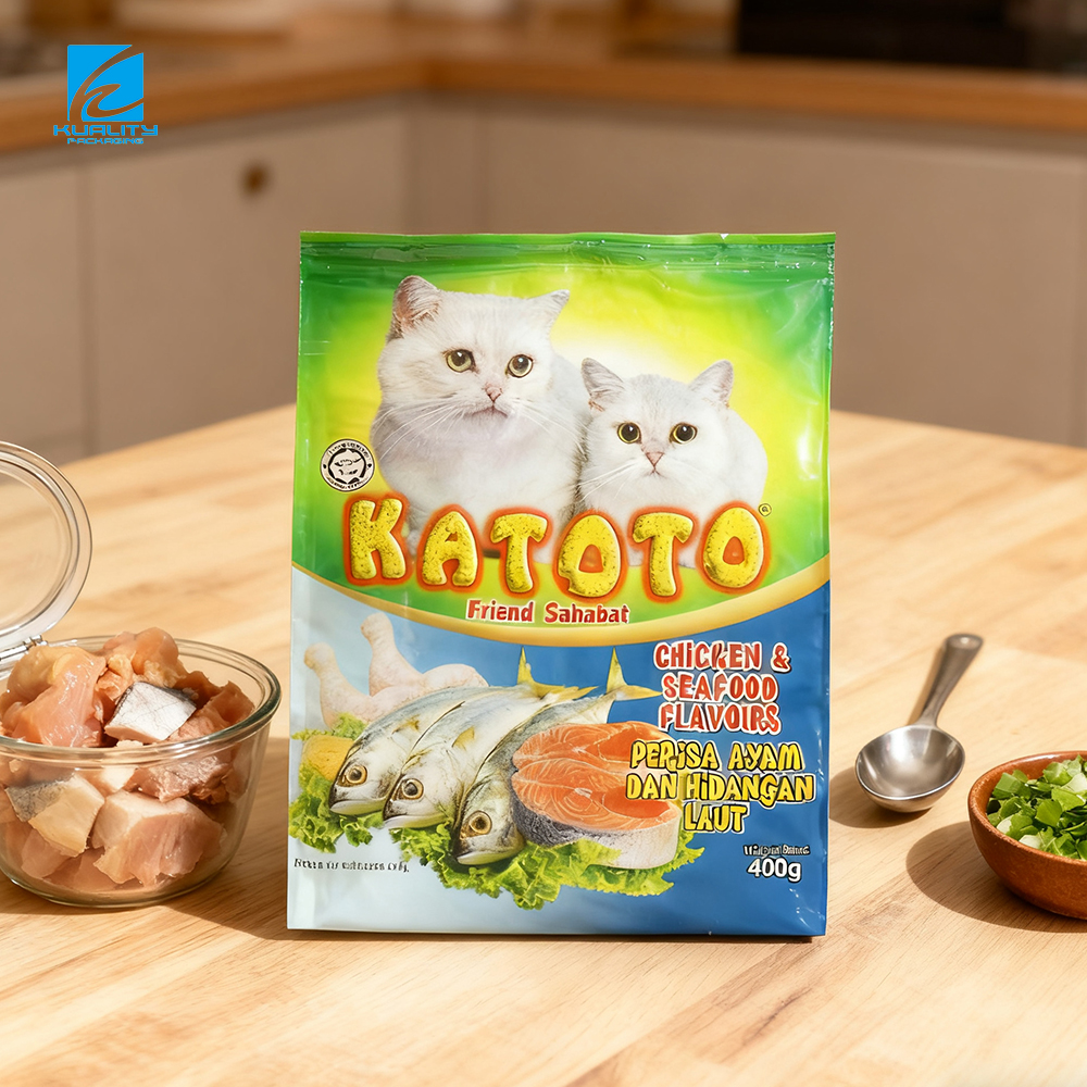 PE/PP pet food packaging bag