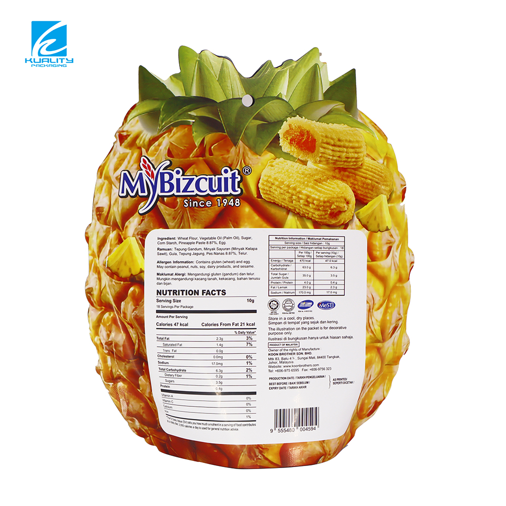 OEM & ODM Stand-Up Cookie Bags