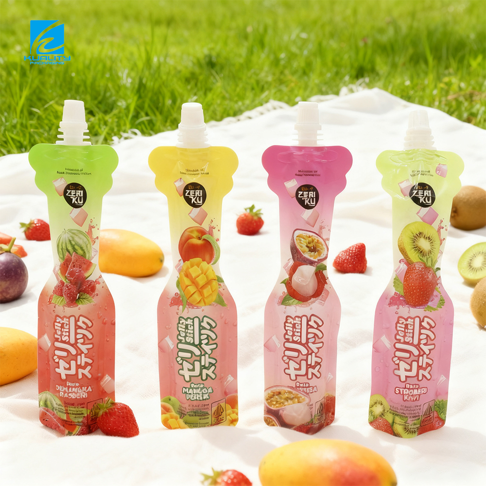 stand up spout pouch for juice