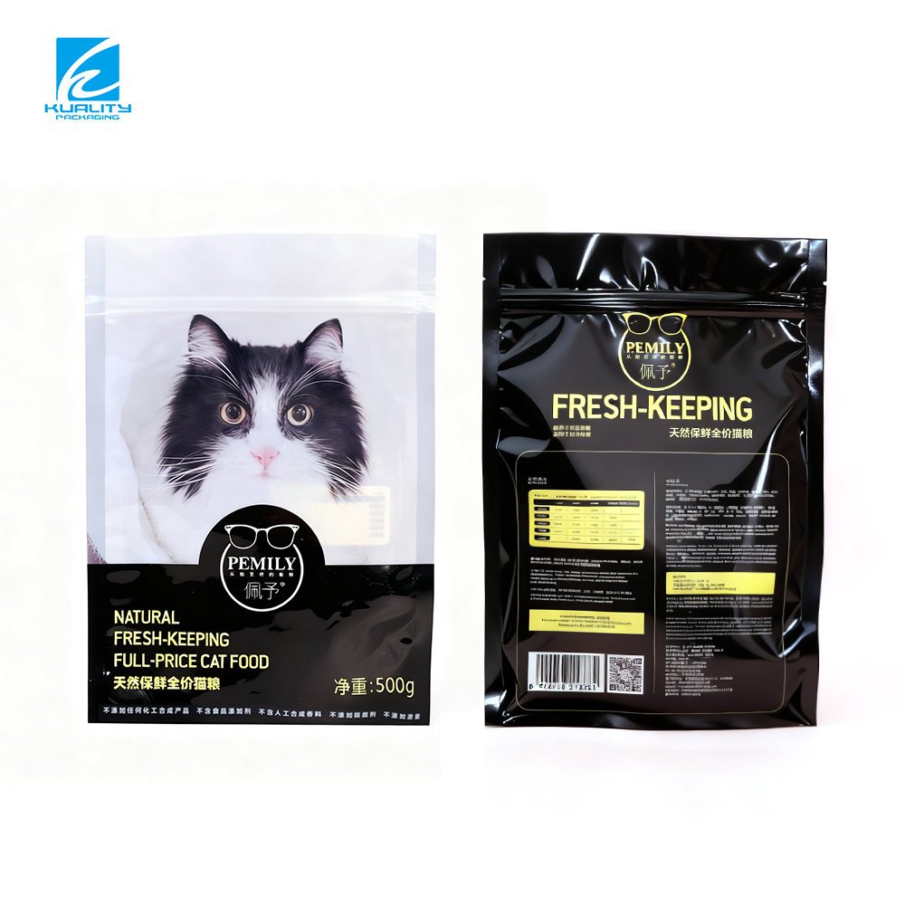 ziplock pet food pouch