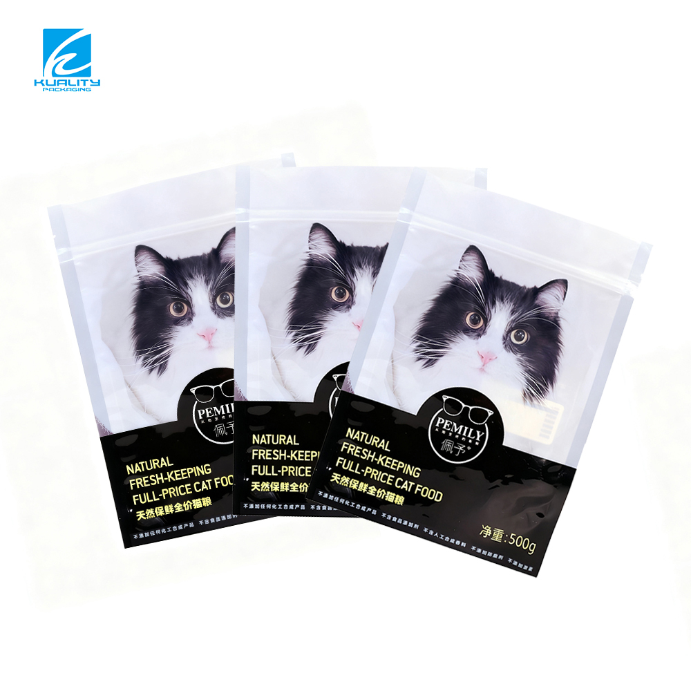 ziplock pet food pouch