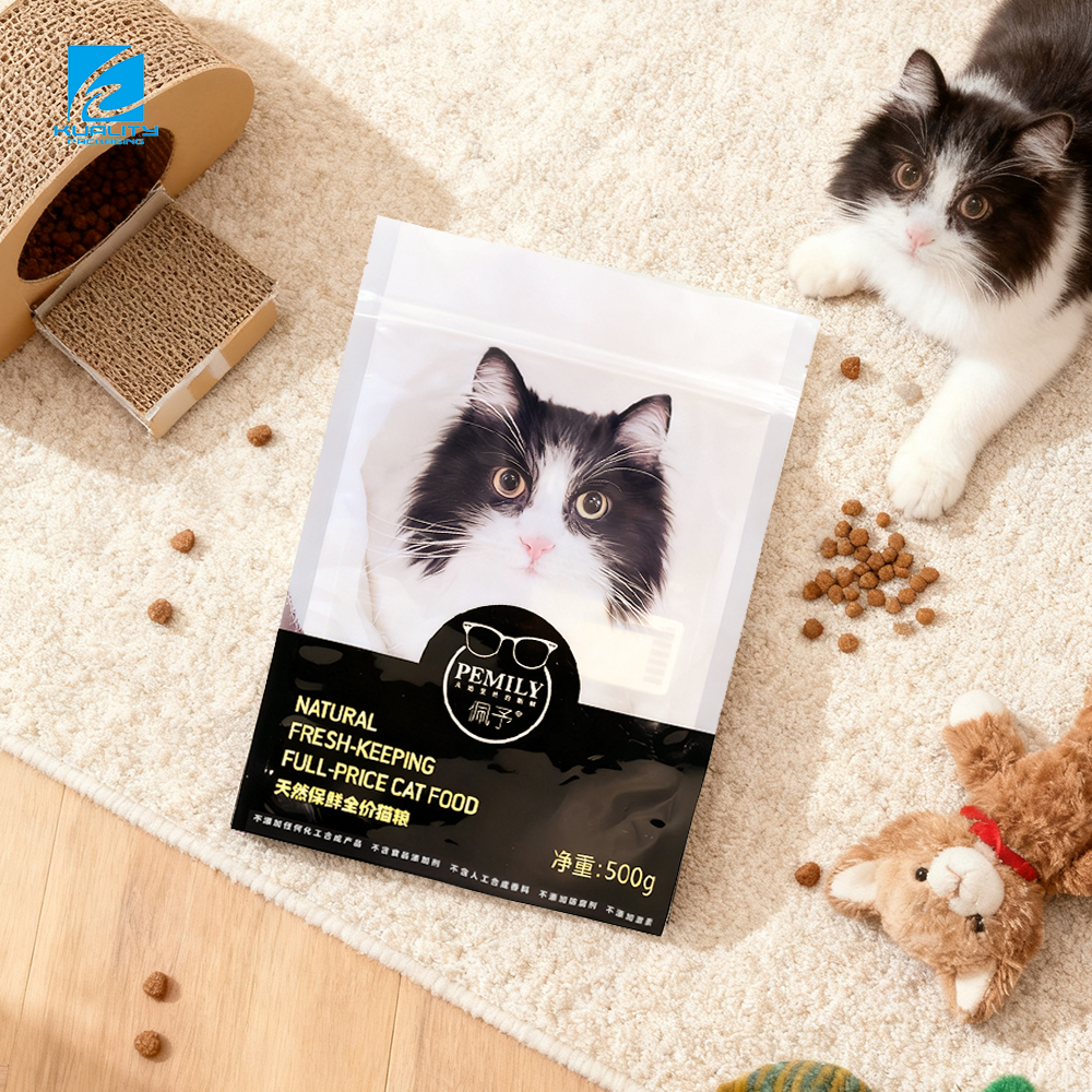 ziplock pet food pouch